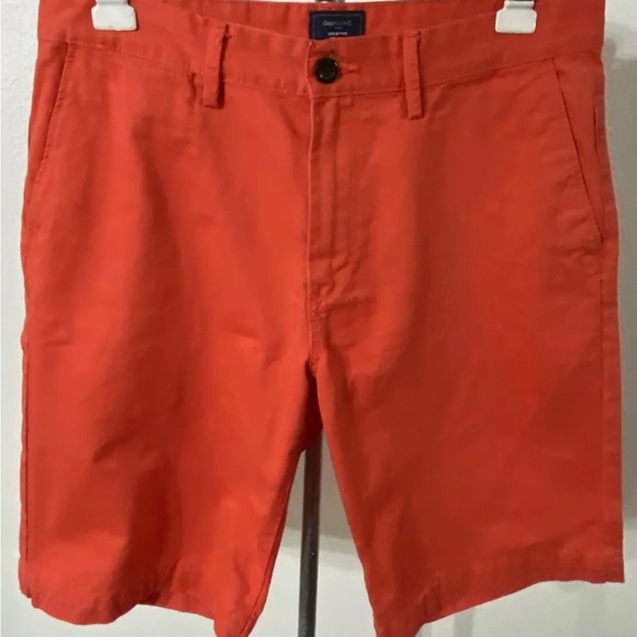 Other - GAP khakis men’s shorts 32×10 Chino Pockets, casual orange cotton
